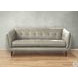 Sorella Slate Leather 84" Sofa