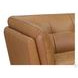 Sorella Cinnamon Leather 84" Sofa