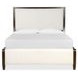 Timberlyn Espresso and Cream Upholstered Panel Bedroom Set