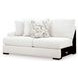 Kendrie Chalk Performance Fabric 3 Piece Modular Sectional