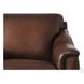 Bexley Caramel Leather Upholstered Accent Chair with Nailhead Trim