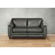 Bexley Ash Leather 67" Loveseat with Nailhead Trim