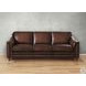 Bexley Caramel Leather Living Room Set with Nailhead Trim