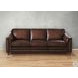 Bexley Caramel Leather Living Room Set with Nailhead Trim
