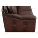 Bexley Caramel Leather Living Room Set with Nailhead Trim