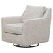 Harlow Denim Swivel Glider Chair