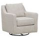 Harlow Denim Swivel Glider Chair