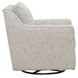Harlow Denim Swivel Glider Chair