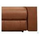 Varden Nutmeg Leather Zero Gravity Power Recliner with Power Headrest