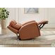 Varden Nutmeg Leather Zero Gravity Power Recliner with Power Headrest