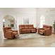 Varden Nutmeg Leather Zero Gravity Power Recliner with Power Headrest