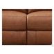 Varden Nutmeg Leather 62" Zero Gravity Power Reclining Loveseat with Power Headrest