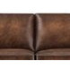 Capton Russet Leather 69" Loveseat