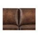 Capton Russet Leather 69" Loveseat