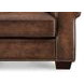 Capton Russet Leather 94" Sofa