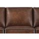 Capton Russet Leather 94" Sofa