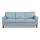 Wendover Spa Blue Leather 84" Sofa