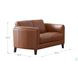 Kona Nutmeg Leather 65" Loveseat