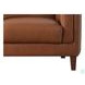 Kona Nutmeg Leather 88" Sofa