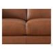 Kona Nutmeg Leather 88" Sofa