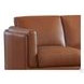 Kona Nutmeg Leather 88" Sofa
