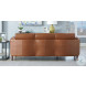 Kona Nutmeg Top Grain Leather Sofa