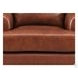 Soleil Brandy Leather 80" Sofa