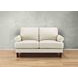 Soleil Vanilla Leather 58" Loveseat