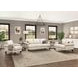 Soleil Vanilla Leather 58" Loveseat