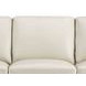 Soleil Vanilla Leather 80" Sofa