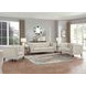 Elric Vanilla Leather Upholstered Accent Chair