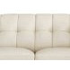 Elric Vanilla Leather 62" Loveseat