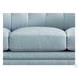 Elric Spa Blue Leather 62" Loveseat