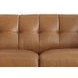 Elric Cognac Leather 62" Loveseat