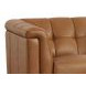 Elric Cognac Leather 62" Loveseat
