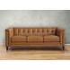 Elric Cognac Leather 84" Sofa
