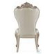Gorsedd Cream Fabric and Golden Ivory Side Chair Set of 2