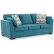 Keerwick Teal Queen Sofa Sleeper