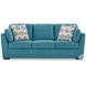 Keerwick Teal Queen Sofa Sleeper