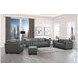 Preston Slate Leather 67" Loveseat