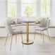 Alto Brown And Gold Bistro Table