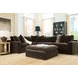 Maxton Heights Bittersweet Upholstered Square Oversized Accent Ottoman