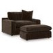 Maxton Heights Bittersweet Upholstered Rectangular Ottoman