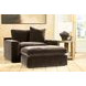 Maxton Heights Bittersweet Upholstered Rectangular Ottoman
