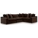 Maxton Heights Bittersweet 4 Piece Modular Sectional