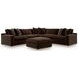Maxton Heights Bittersweet 5 Piece Modular Sectional