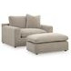 Maxton Heights Pebble Upholstered Chair and A Half with Pillow