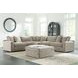 Maxton Heights Pebble 5 Piece Modular Sectional