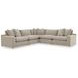 Maxton Heights Pebble 5 Piece Modular Sectional