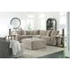 Maxton Heights Pebble 4 Piece Modular Sectional
